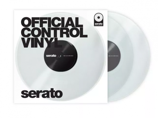 Serato Control Vinyl CLEAR 10 (Paar) - Verfügbar