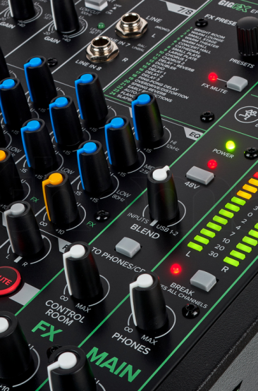 Mackie ProFX10 V3 - analoger 10-Kanal Mixer mit Effecten - Verfügbar