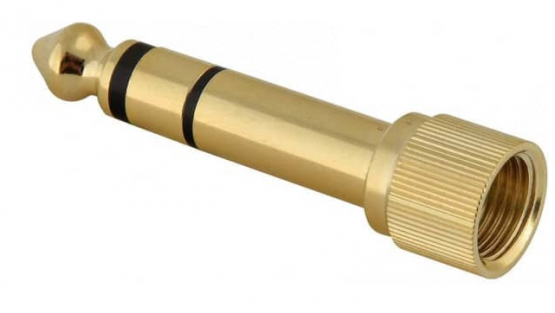 Sennheiser Kopfhörer Adapter 3,5mm/6,5mm Klinke - mit Gewinde