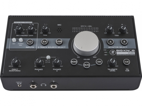 MACKIE Big Knob Studio - Monitor Controller - Interface