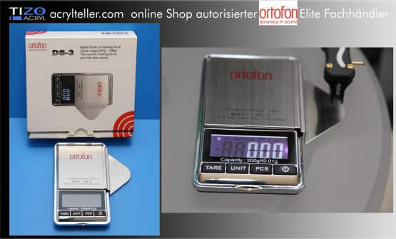 Ortofon DS-3 Tonabnehmerwaage Stylus pressure gauge - Verfügbar