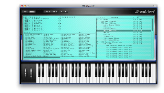 Waldorf Software PPG Wave 3.V