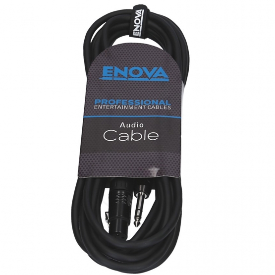 ENOVA XLR F auf Klinken 3 pin Kabel Analog & Digital 1 m