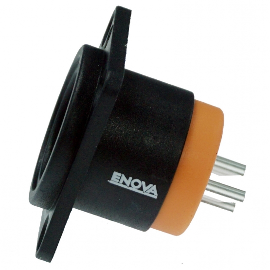 ENOVA Outdoor XLR 3 pin IP67 männlicher Einbaustecker Lötversion