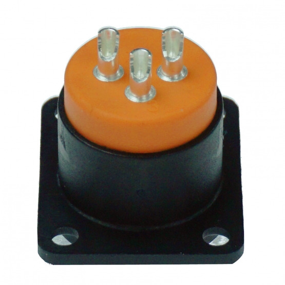 ENOVA Outdoor XLR 3 pin IP67 männlicher Einbaustecker Lötversion