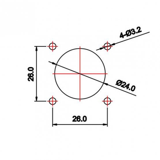 CNLINKO Powerstecker Power 3pin male socket 500 V 25 A