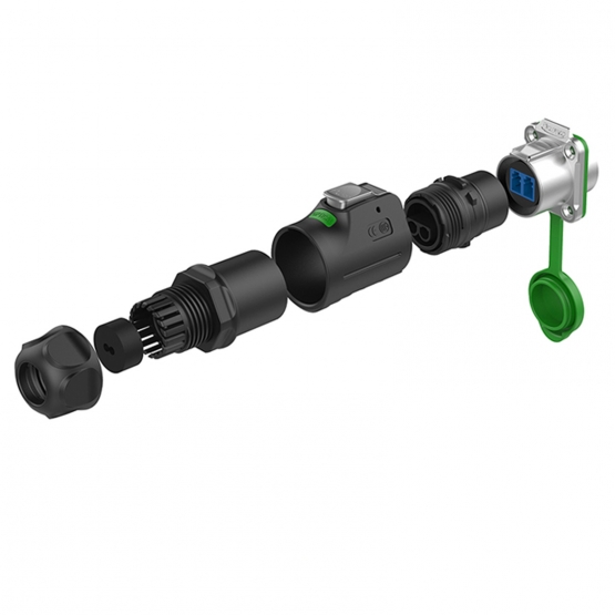 CNLINKO Glasfaser Kabel LP-24 LWL LC fiber Duplex plug with Singlemode 3 m