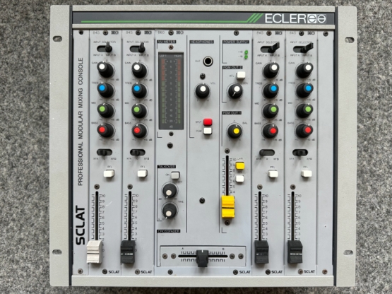 2nd Hand: ECLER SCLAT 4 - 4 Kanal DJ Mixer