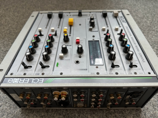 2nd Hand: ECLER SCLAT 4 - 4 Kanal DJ Mixer