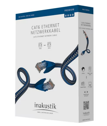 InAkustik PREMIUM CAT6 3m - Netzwerkkabel