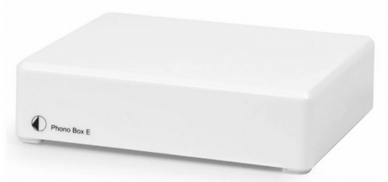 Pro-ject Vorverstärker Phono Box E, weiss oder schwarz, Verfügbar