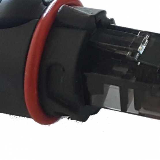 ENOVA RJ45 Kabelsteckerschutz schwarzes Metallgehäuse