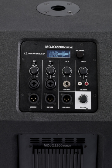 Audiophony MOJO2200Curve - aktiv Audio PRO System - Verfügbarkeit anfragen