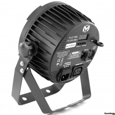 MacMah FLAT PAR 7X12W 6IN1 - Verfügbar