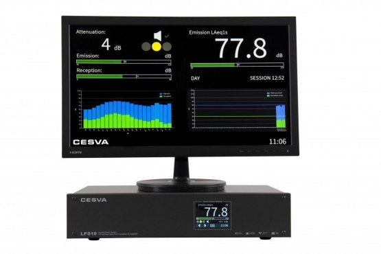 Cesva LF010 dB Messgerät mit Aufzeichnung / Limiter