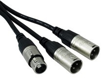 Neutrik XLR Splitkabel (Y)