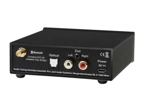 Pro-Ject BT Box S2 HD kabelloses Streamen, Schwarz