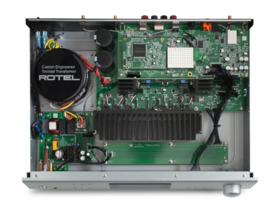 ROTEL S 14 Receiver / Streamer, Schwarz
