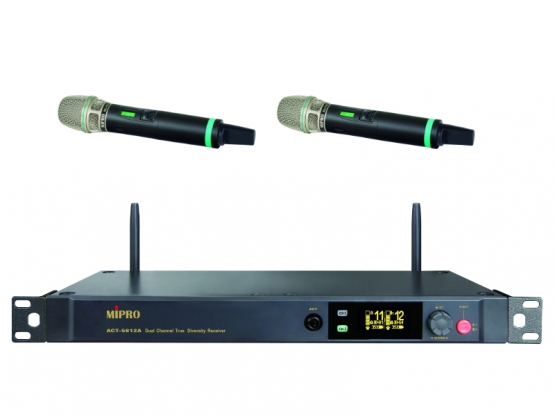 Mipro 5812a Wireless Mikrofon - 2 Funkstrecken - Miete