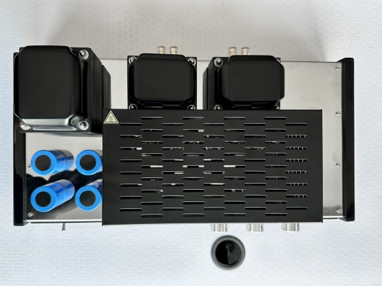 2nd Hand: Jadis Orchestra SchwarzSilber Röhren Vollverstärker