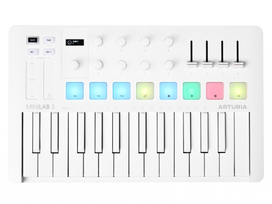 Arturia MiniLab3 Alpine White