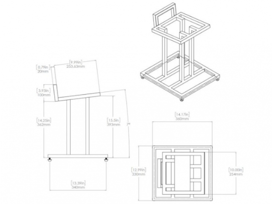 JBL JS80 Ständer (Paar)