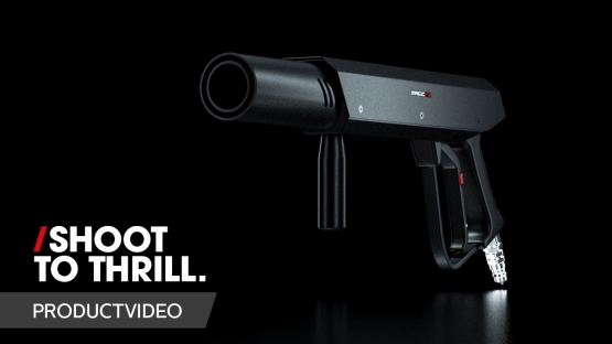 CO2 GUN, Showeffekt - Mietgerät