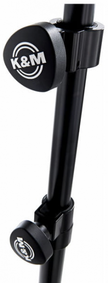 K&M 20811 schwarz - Overhead Mikrofonstativ