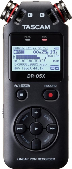 TASCAM DR-05X - Handheld Field Recorder - Verfügbar