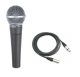 Shure SM58 Mikrofon Dynamisch - Miete