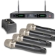 Mipro ACT 2414A H - Quad Handheld Wireless Mikrofon Set
