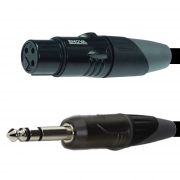 ENOVA XLR F auf Klinken 3 pin Kabel Analog & Digital 3 m