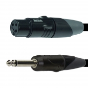 ENOVA XLR F auf Klinken 2 pin Kabel Analog & Digital 7 m
