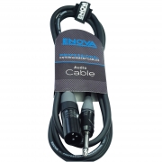 ENOVA XLR M auf Klinken 2 pin Kabel Analog & Digital 0.5 m