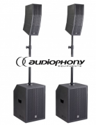 Audiophony MOJO2200Curve - aktiv Audio PRO System - Verfügbarkeit anfragen
