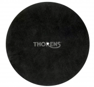 Thorens Plattentellerauflage Leder, schwarz